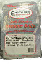 Karcher, Tornado NSS Pacer Commercial Vacuum Cleaner Bags ECC174MNS - £17.92 GBP