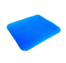 Gel Seat Cushion Double Thick Gel Cushion,Non-Slip Cover,Help in Relieving Back  - £54.93 GBP