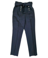 New York &amp; Co 7th Ave Womens Slacks Size 6 Average Navy Blue Polyester S... - $16.27 CAD