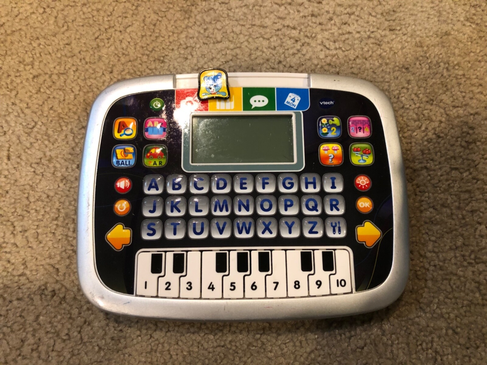 V TECH 1394 Piano Alphabet Little App Tablet Educational Learning Toy AC... - $9.41