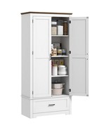 HOMCOM Farmhouse Pantry Cabinet: 69&quot; Tall Storage - $323.99