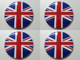 Mini 9 - Set of 4 Metal Stickers for Wheel Center Caps Logo Badges Rims  - £19.90 GBP+