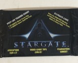 Stargate Vintage Trading Card Unopened Pack Kurt Russell James Spader - £3.08 GBP