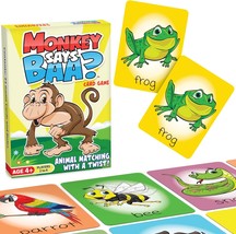 Monkey Says Baa Animal Matching Game for Kids Ages 4 Play Traditional Matching o - £11.41 GBP