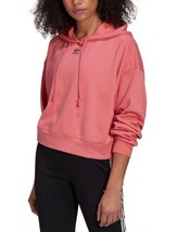 adidas Originals Womens Trefoil Essentials Hoodie Color Pink Size X-Large - £42.67 GBP