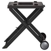 44.13 x 22.48 x 6.73 in. Plastic Woodfire Grill Stand, Black - £166.33 GBP