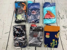 Colorful Funny Novelty Casual Crew Socks Gift Packs 6pc Small Medium - $20.19