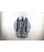 Vtg 90s Streetwear Womens L Fleece Lined Acid Wash Toggle Button Denim J... - £54.14 GBP