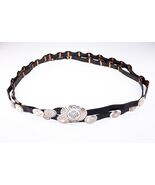 Patrick Ohlinger Designed Coin Silver Concho Belt 2004 w/ 44 elements an... - €2.266,88 EUR