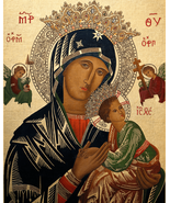 Our Lady of Perpetual Help 8 by 10 - $7.00