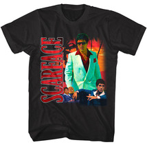 Scarface Suit Collection Men&#39;s T Shirt 80&#39;s Fashion Tony Montana Al Pacino - £19.64 GBP+