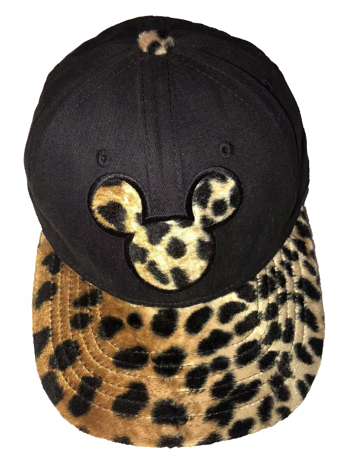 Disney World Animal Kingdom Mickey Mouse Hat Leopard Print Cap One Size ... - $20.99