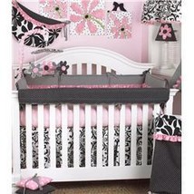 Girly 4 Piece Baby Bedding Set with Front Cover - $117.17