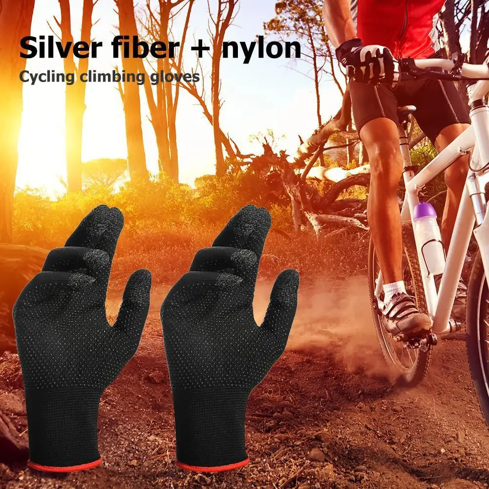 Motorcycle Gloves Sports Full Finger Unisex Anti Slip Touch Screen Gloves - £8.14 GBP