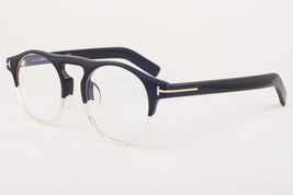 Tom Ford 5628 005 Asian Fit Shiny Black / Blue Block Eyeglasses TF5628 0... - £186.91 GBP