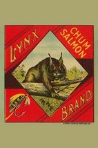 Lynx Brand Chum Salmon by Schmidt Litho Co. - Art Print - $21.99+