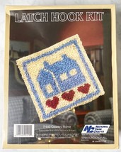 Country Home Vintage Latch Hook Kit National Yarn Crafts 12&quot; x 12&quot; Wall ... - $23.70