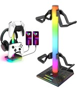 Rgb Headphone Stand，Gaming Controller Holder，Desk Gaming Headset Holder ... - $39.99
