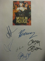 Moulin Rouge Signed Film Movie Screenplay Script X6 Autograph Nicole Kidman Ewan - £15.70 GBP