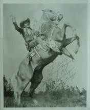 Roy Rogers Signed Autographed Photo - Trigger w/COA - £132.89 GBP