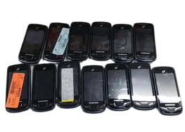 13 Lot Samsung SCH-T528G GSM Cellular Phone Tracfone 2.0MP Phone Touchscreen - £77.21 GBP