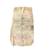 Vintage Flory&#39;s Feeds for Profits 100 lbs. Feed Burlap Bag Bangor, Pa. 2... - €12,95 EUR