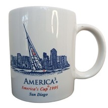 America3 Americas Cup All Women Sailing Team Bill Koch Coffee Mug San Diego 1995 - £28.42 GBP