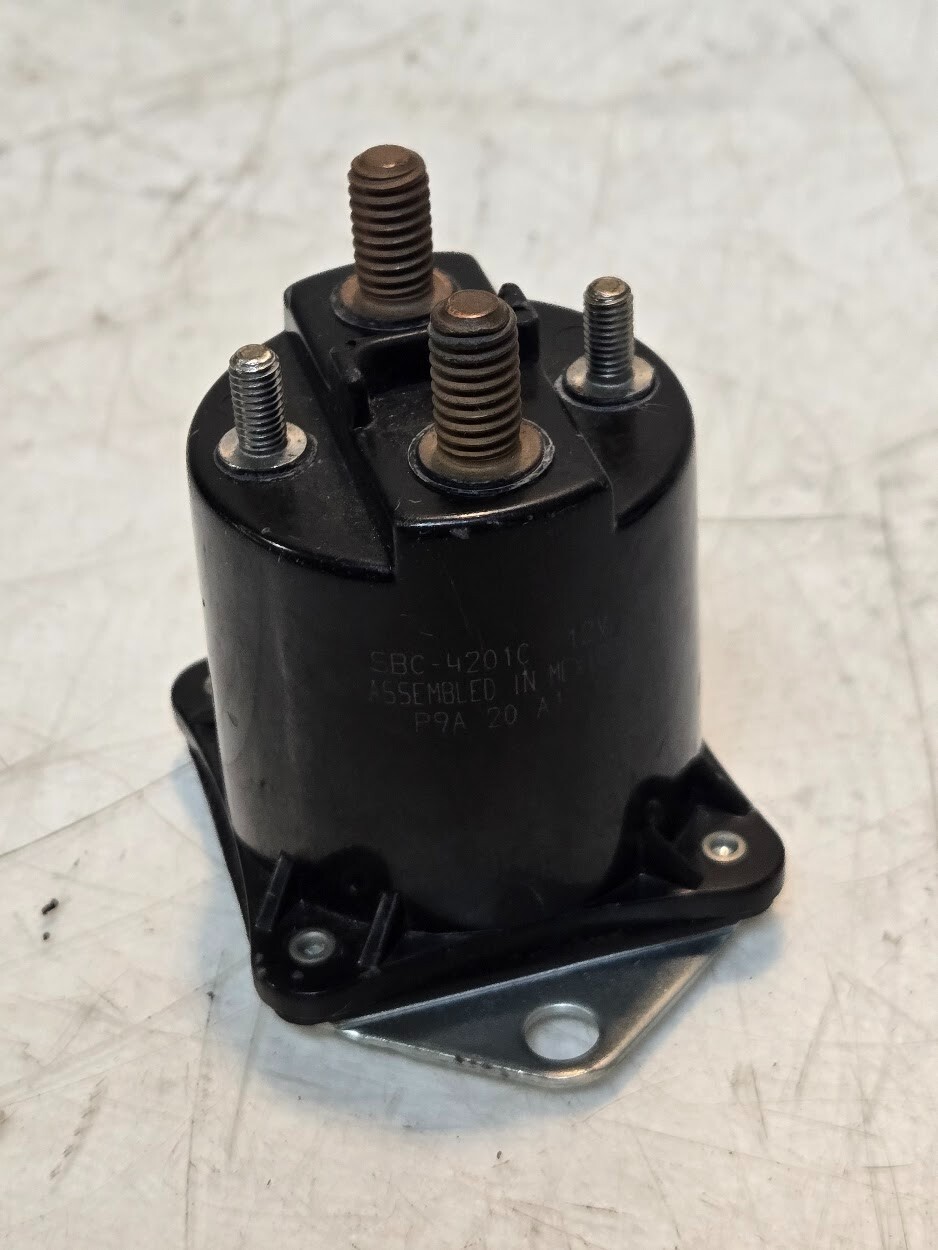 Solenoid Switch SBC-4201C | 12 Volt | P9A 20 A1 | 2&quot; Case OD | 1/4&quot; &amp; 1/... - $49.99