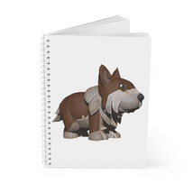 Brown Dog Spiral Notebook - £15.97 GBP