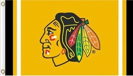 Chicago Blackhawks Custom Flag 3X5Ft Polyester Digital Print Banner USA - $15.99