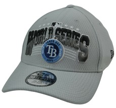 Tampa Bay Rays New Era 39THIRTY Light Gray World Series Champs MLB Baseball Hat - $18.99