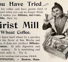 Old Grist Mill Coffee 1897 Advertisement Victorian Entire Wheat Beverage DWFF19 - £13.08 GBP