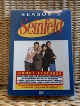 Seinfeld Dvd Season 3 Three 4-Disc Set Bonus Features Brand New Sealed - £9.27 GBP