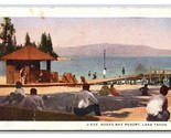 Meeks Bay Resort Lago Tahoe California Ca 1936 Wb Cartolina U14 - $12.25