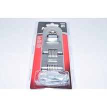 Master Lock #722dpf 7-3/4 Double Hinge Hasp - £20.22 GBP