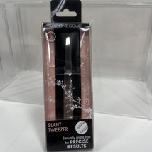 JAPONESQUE Brow Slant Tweezers L Stainless Steel Travel Case GIFT SET - $5.32