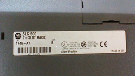 ALLEN BRADLEY 1746-A7 SLC500 7-SLOT RACK/CHASSIS (ST1 DY4 NE) - $28.59