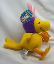 Whitman&#39;s Peanuts Easter Bunny Woodstock Bird 7&quot; Plush Stuffed Animal Toy New - £14.40 GBP