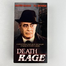 Death Rage VHS Video Tape Yul Brynner, Massimo Ranieri, Barbara Bouchet - £15.78 GBP