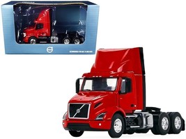 Volvo VNR 300 Day Cab with Roof Fairing Truck Tractor Crossroad Red 1/50... - £73.93 GBP