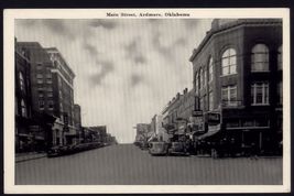 MAIN STREET- ARDMORE OKLA * stores cars people * WOB not posted - $5.89
