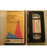 VHS Tape A CHILD&#39;S GUIDE TO LANGUAGE 1993 BBC [Y30e3] - £28.22 GBP