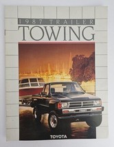 1987 Toyota Trucks Pickup Trailer Towing Sale Brochure Catalog - £22.69 GBP