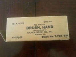 All Nylon Hand Brush Rare Vintage Barber tools - £17.81 GBP