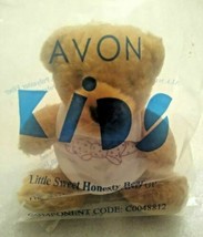 Avon Kids Little Sweet Honesty Bear - Tan  - 2002 - New Valentine Collec... - £8.80 GBP