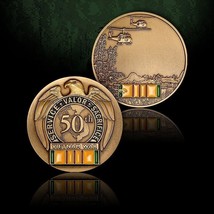 50TH Anniversary Vietnam Veteran 1.75&quot; Challenge Coin - £28.98 GBP