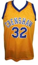 Monica Wright #32 Crenshaw Love And Basketball Jersey New Sewn Yellow Any Size image 4