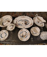 Beautiful 29 Pc Set CHINESE TEAL by Wedgwood Made In England - $3,698.07 MXN