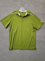 CALLAWAY Golf Polo Shirt Mens XL Olive Green Performance Stretch Moisture Wick - £18.58 GBP