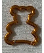 Cute aluminum bear carabiner for everyday use - $319.67 MXN